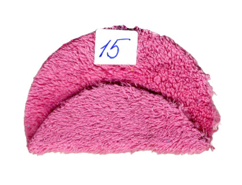 Microfiber weft knitting coral fleece with double side loops