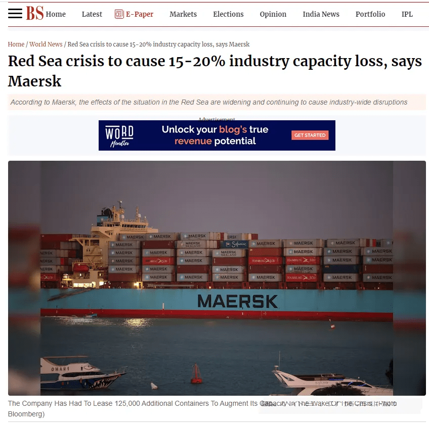 Red Sea crisis 