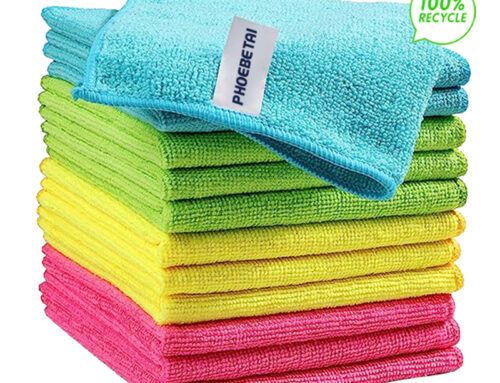 World best recycled microfiber cleaning cloth for kitchen