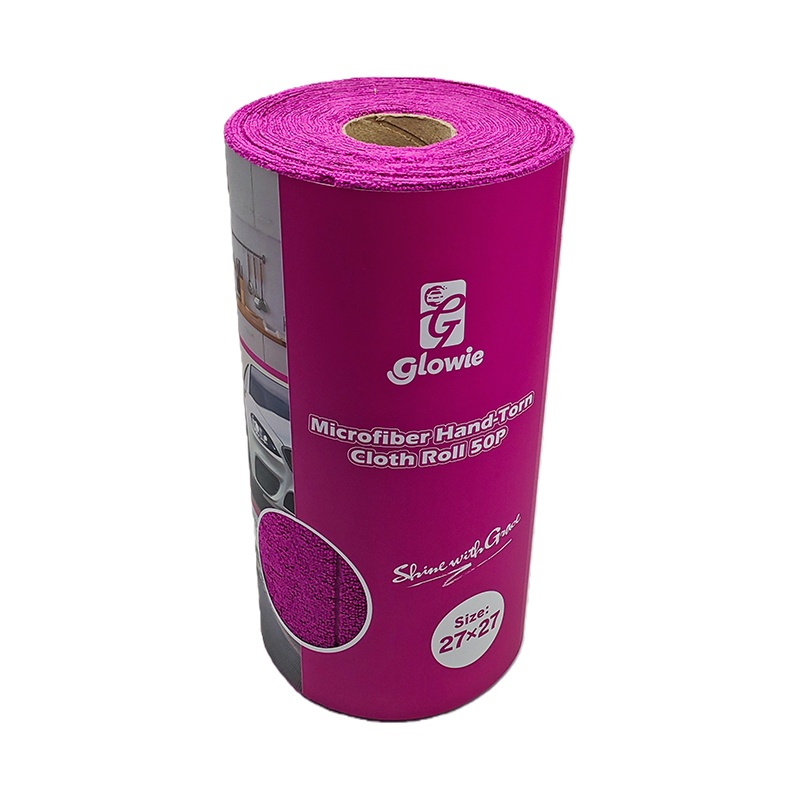 Microfiber Hand-Torn Cloth Roll