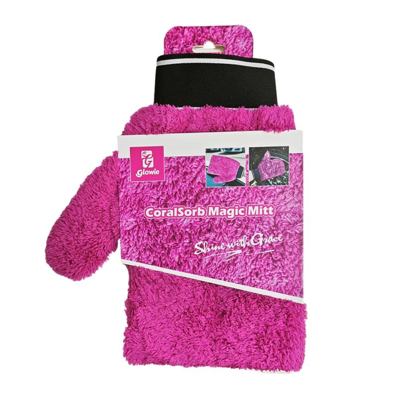 Coral Fleece Car Cleaning Mitt